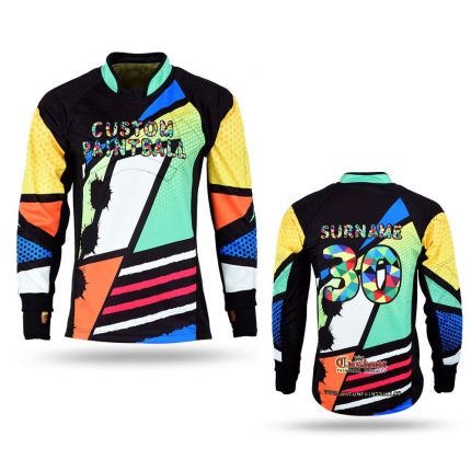 Custom Paintball Jersey PJ-722 Min. Order 2 Pcs., Free Worldwide Shipping