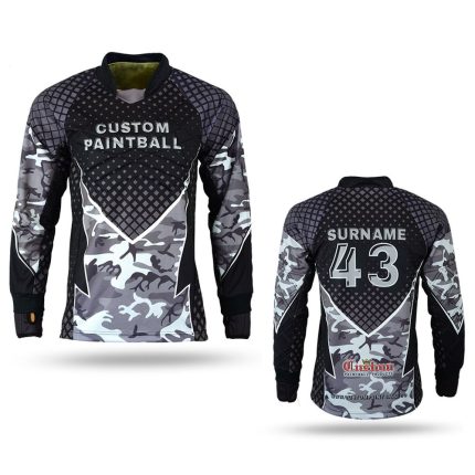 Custom Paintball Jersey PJ-171 Min. Order 2 Pcs., Free Worldwide Shipping