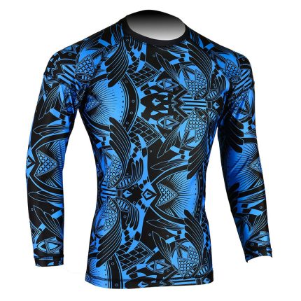 Sublimated Rash Guard RG-863 Min. Order 3 Pcs., Free Worldwide Shipping