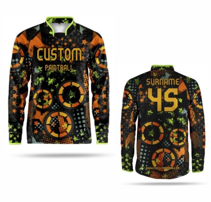 Custom Paintball Jersey PJ-107 Min. Order 2 Pcs., Free Worldwide Shipping