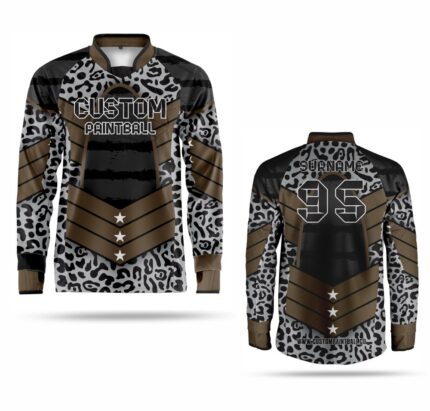 Custom Paintball Jersey PJ-106 Min. Order 2 Pcs., Free Worldwide Shipping