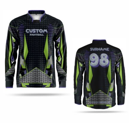 Custom Paintball Jersey PJ-108 Min. Order 2 Pcs., Free Worldwide Shipping