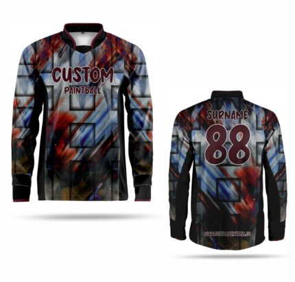Custom Paintball Jersey PJ-139 Min. Order 2 Pcs., Free Worldwide Shipping