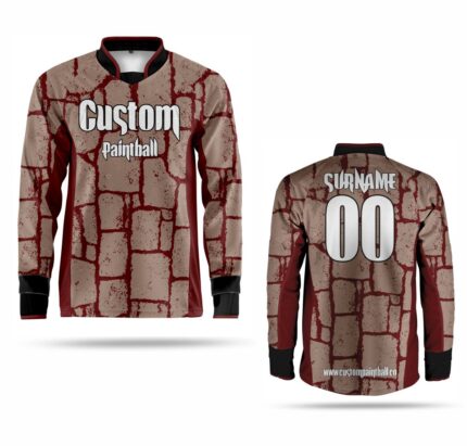 Custom Paintball Jersey PJ-143 Min. Order 2 Pcs., Free Worldwide Shipping