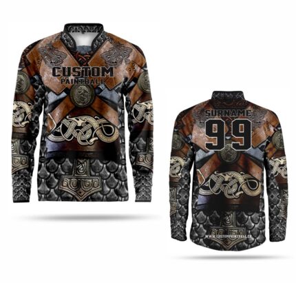 Custom Paintball Jersey PJ-129 Min. Order 2 Pcs., Free Worldwide Shipping
