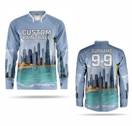 Custom Paintball Jersey PJ-109 Min. Order 2 Pcs., Free Worldwide Shipping