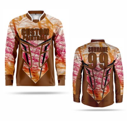 Custom Paintball Jersey PJ-127 Min. Order 2 Pcs., Free Worldwide Shipping