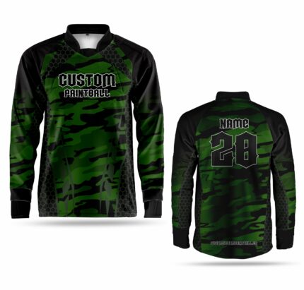 Custom Paintball Jersey PJ-220 (Min. Order 2 Pcs., Free Worldwide Shipping)