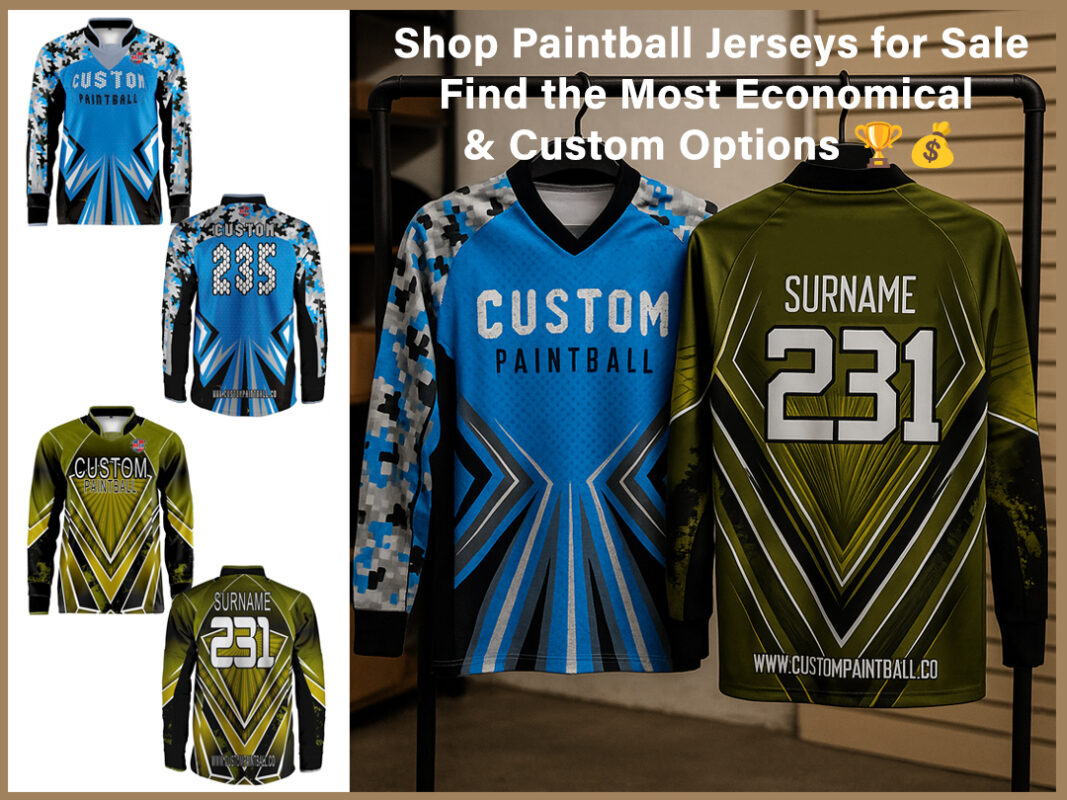 Shop Paintball Jerseys for Sale – Find the Most Economical & Custom Options