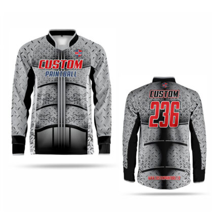Custom Metal Paintball Jersey PJ-898 (Min. Order 2 Pcs., Free Worldwide Shipping)