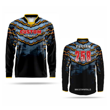 3D Camo Paintball Jersey PJ-911 (Min. Order 2 Pcs., Free Worldwide Shipping)