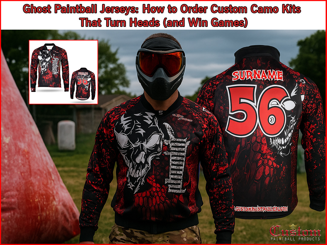 Ghost Paintball Jerseys: How to Order Custom Camo Kits