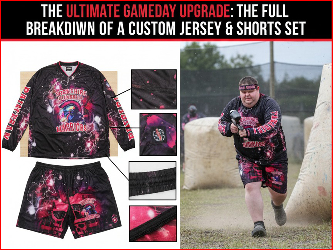 Custom Paintball Jersey Shorts Set Guide