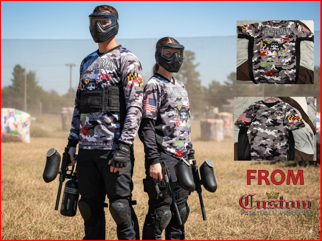 Short Sleeve Paintball Jersey: Part of Ultimate Kit