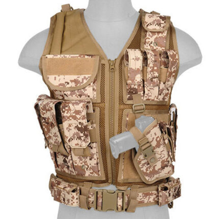 Airsoft Vest AV-655 - Tactical Plate Carrier  - Modular Combat Vest