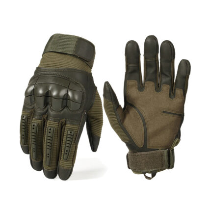 Tactical Gloves TG-405, Hard Knuckle Protection & Touchscreen Capability