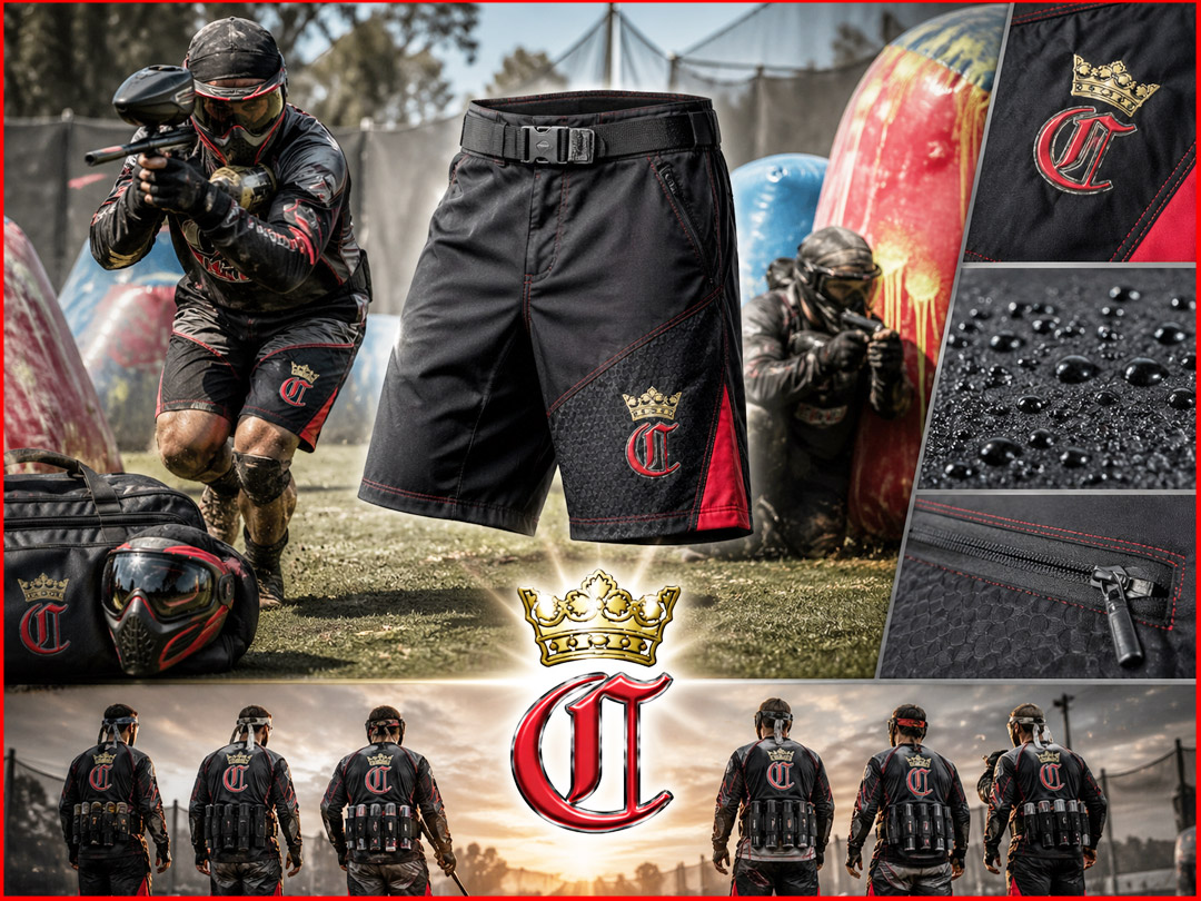 Are custom shorts worth it for paintball practice