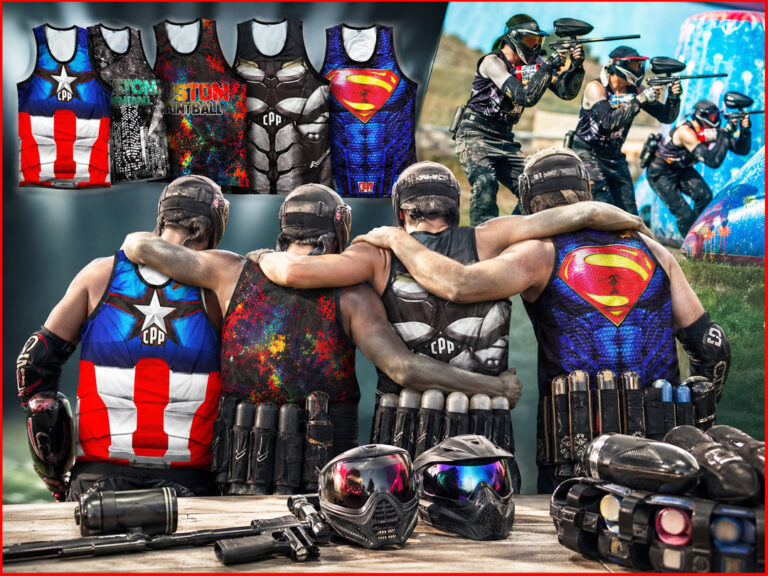 Elevate your game with custom paintball singlets
