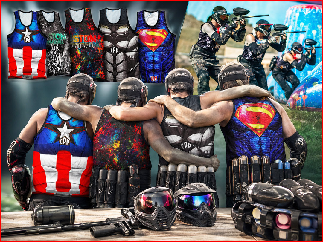 Elevate your game with custom paintball singlets