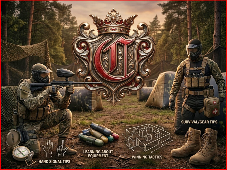 Image Shows First Time Paintballing Tips and Tricks