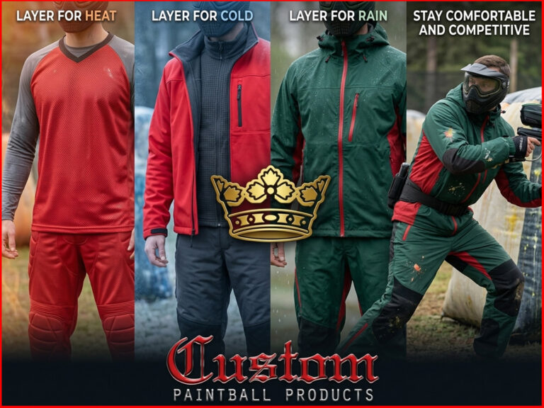 Image Shows The Ultimate Guide to Paintball Outfit for All-Weather Game