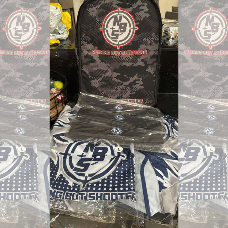 Custom Team Gear Made by CustomPaintball.Co for Nothing But Shooters Paintball Team