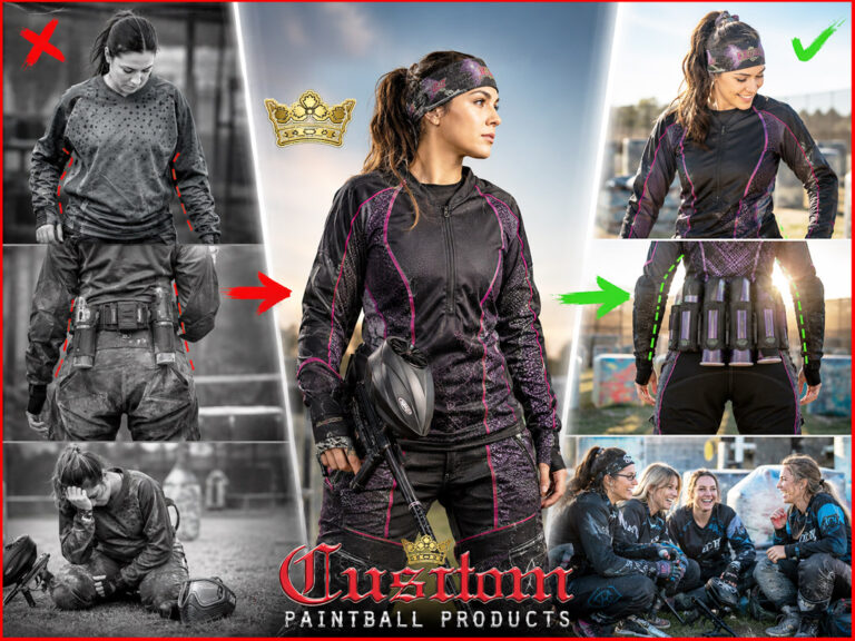 Explore why downsized men's paintball gear fails women and discover gear that truly meets their needs