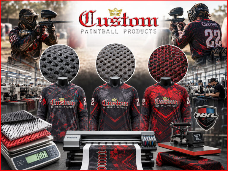 Paintball Jersey Fabric: Big Hole vs Small Hole vs Bird-Eye Mesh