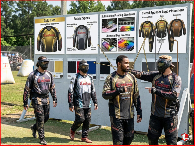Paintball Team Sponsorship: Jersey Design Guide for Field Owners
