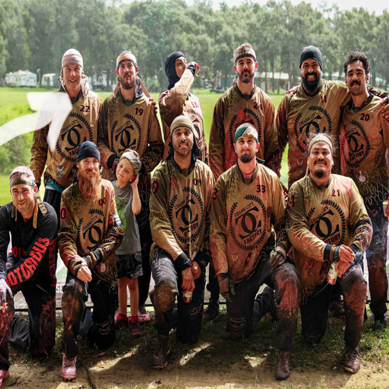 Hard Match Proven Paintball Jerseys from custompaintball.co are used by Charm City Factory Paintball Team