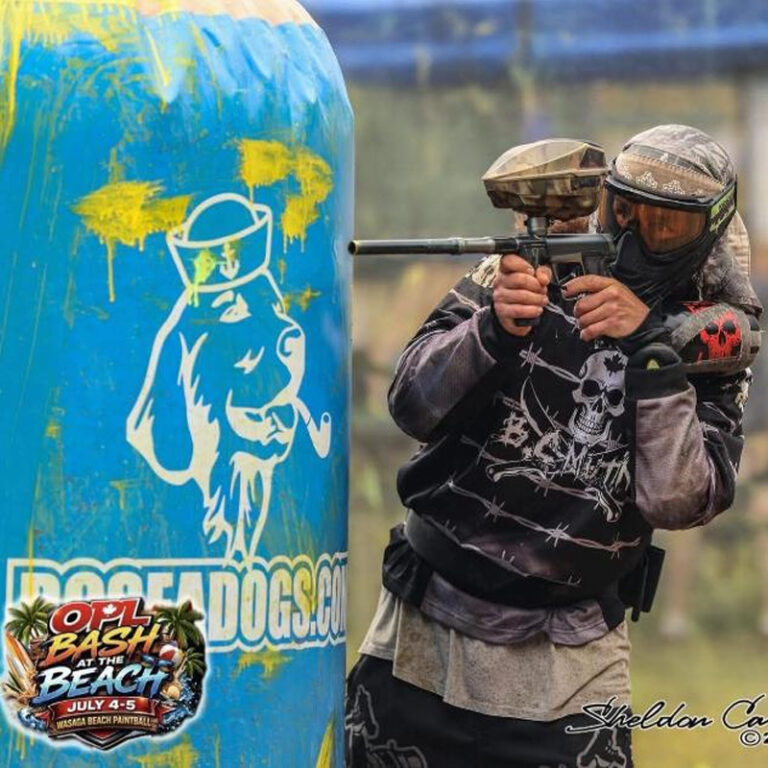 BC. Mutiny Paintball Team in Action Wearing Custompaintball .co Made Paintball Jerseys